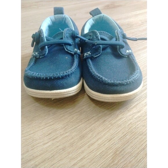Cat & Jack boys slip on shoe size 5 blue - Picture 2 of 5